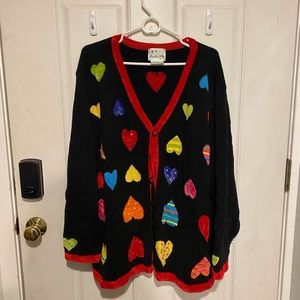 Heart sweater